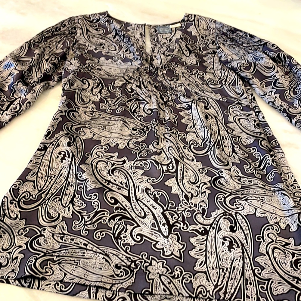 Vintage silk tunic.